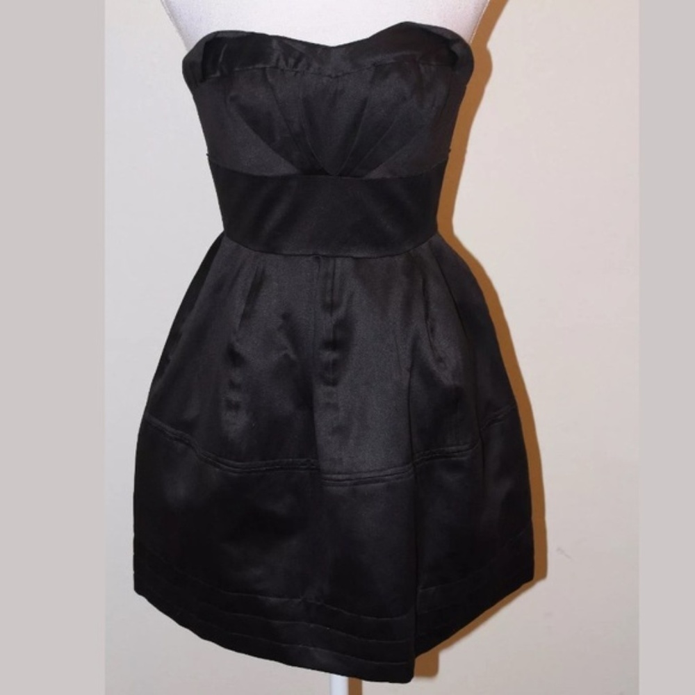 Zac Posen For Target Black Strapless Dress
